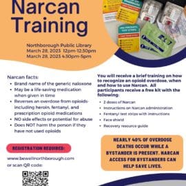 Northborough Police Department Offers Free Narcan Training