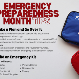 Northborough Police Department Provides Tips in Recognition of Emergency Preparedness Month